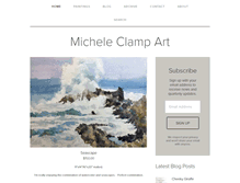 Tablet Screenshot of micheleclamp.com